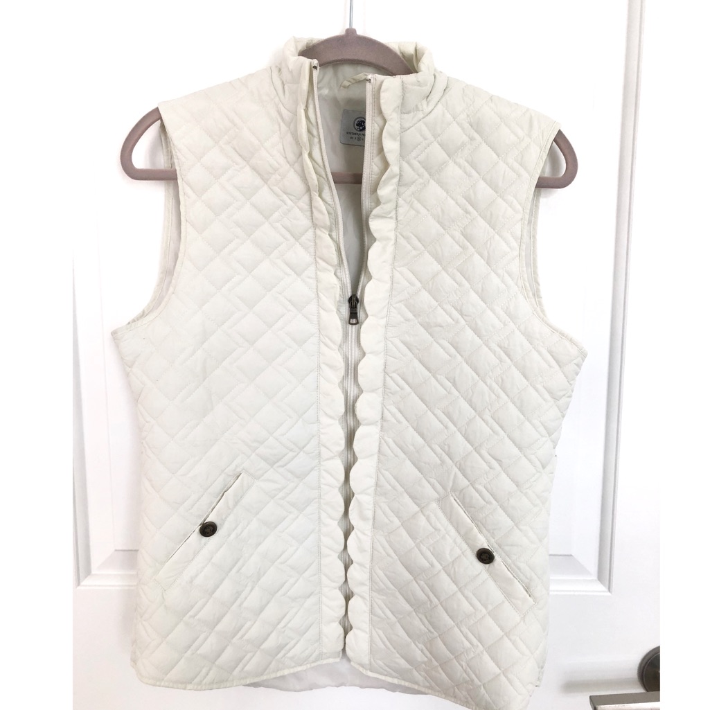 Scalloped Quilted Vest